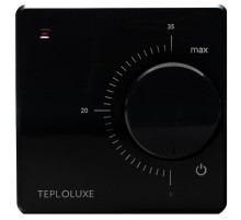 Терморегулятор механический "Теплолюкс" LC 001 черный  100023498000  Теплолюкс