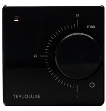 Терморегулятор механический "Теплолюкс" LC 001 черный  100023498000  Теплолюкс