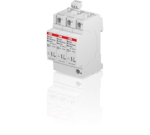 Устройство защиты от импульсных перенапряжений (УЗИП) OVR T2 3L 40-440 P TS QS2CTB803873R2700 ABB