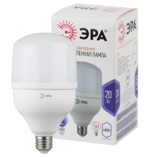 Лампа светодиодная LED 20Вт Е27 220В 6500К smd POWER  Б0027011  ЭРА