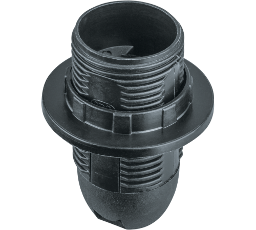 Патрон электрический NLH-PL-R1-E14-BL пласт.люстровый с кольцом  61350  Navigator