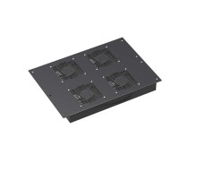 Потолочный модуль 4 вентилятора для крыши 600 RAL9005  R5VSIT6004FB  DKC