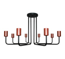 Светильник "Сити" 181 черн.медь НПБ 01-8х60-107 Е27  1005404570  Элетех