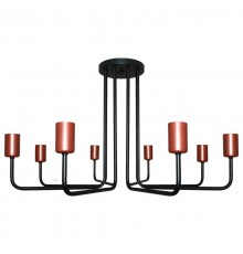 Светильник "Сити" 181 черн.медь НПБ 01-8х60-107 Е27  1005404570  Элетех