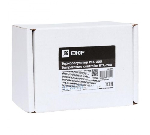 Терморегулятор РТА-200  rta-200  EKF