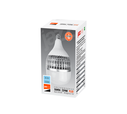 Лампа светодиодная промышленная PLED-HP-TR130 85w 6500K 7200Lm E27/E40(переходник в компл.)  .5036284  JAZZWAY