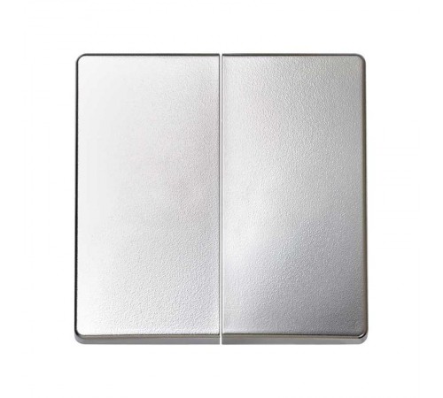 Клавиша двойная для перекрестного выключателя цвета алюминий S82  8202026-033  Simon