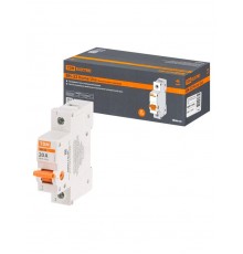 Выключатель нагрузки модульный (мини-рубильник) ВН-32 1P 20A Home Use  SQ0211-0102  TDM
