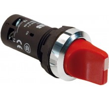 Переключатель C2SS2-30R-20 2-х позиционный красный 2НО (90 граду сов) с фиксацией  1SFA619201R3021  ABB