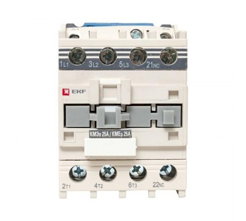 Контактор малогабаритный КМЭп 25А 220В DC 1NC EKF PROxima  ctr-s-25-220-nc-p  EKF