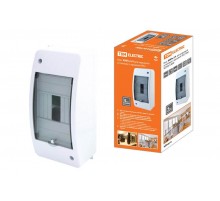 Бокс пластиковый навесной КМПн 2/4 для наружной установки с крышкой IP42, (ВхШхГ) 426х408х796мм  SQ0907-0004  TDM