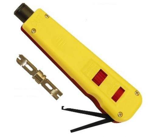 Инструмент HT-3133TB для заделки витой пары (в комплекте нож HT-13TB)  53467  Hyperline