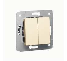 Cariva Сл. кость Переключатель 2-х клавишный  773708  Legrand