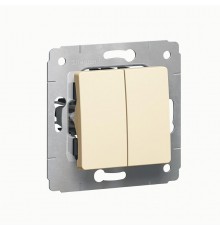 Cariva Сл. кость Переключатель 2-х клавишный  773708  Legrand