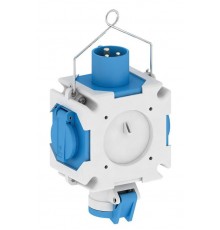 Тройник подвесной вход-1хCEE 16А 3Р выход 2хSchuko 16А 3р ,1хCEE 16А 3р 54655 I 54655-Bals I Bals