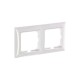 ABB Basic 55 Альп. белый Рамка 2-ая  1725-0-1480   2CKA001725A1480  ABB
