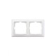 ABB Basic 55 Альп. белый Рамка 2-ая  1725-0-1480   2CKA001725A1480  ABB