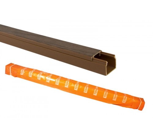 Кабель-канал 12х12 орех (140м)  SQ0402-0201  TDM