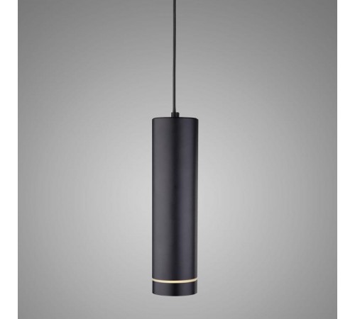 Подвес потолочный DLR023 12W 4200K черный матовый 12 Eurosvet  a040264  Elektrostandard