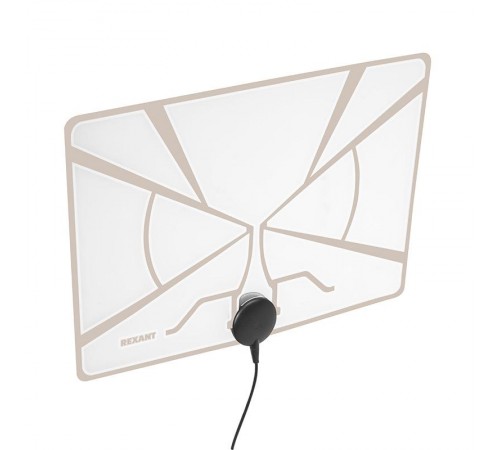 Антенна комнатная "Активная" для аналогового и цифрового телевидения DVB-T2 Ag-711 (с USB)  34-0711  REXANT