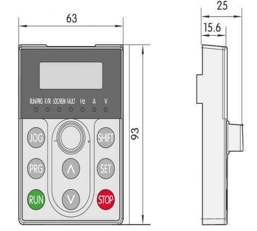 Панель дополнительная для NVF2G  639997  CHINT