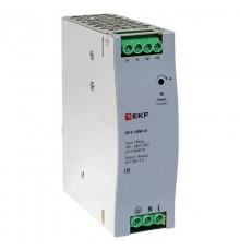 Блок питания на дин рейку 120 вт,Uвх ~ 220 В AC , Uвых - 24 В DC постоянного тока DR-E-120W-24 EKF