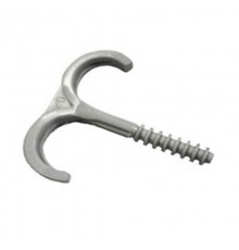 Держатель (клипса) F типа двойная для труб D16-20мм (1уп = 100шт)  41826  Ecoplast