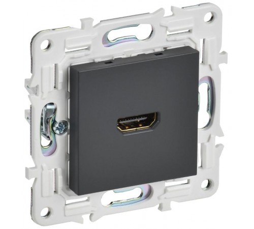 SKANDY Розетка HDMI SK-H01T титан  SK-H10-K48  IEK