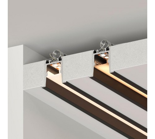 Профиль SL-COMFORT-2322-F-2000 ANOD BLACK (Arlight, Алюминий)  031771  Arlight