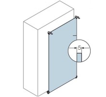 Плата монтажная изолирующая для шкафа GEMINI (Размер1)  1SL0267A00  ABB