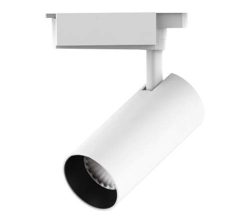 Светильник светодиодный трековый цилиндр 24W 1830lm 4000K 180-240V IP20 65*210мм белый угол 24  TR070  Gauss