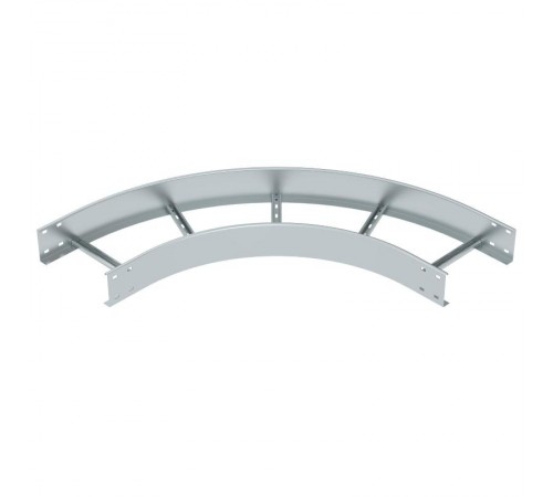 Угловая секция 90° лестничного лотка 110х300 мм R=500 мм (LB 90 1130 R5 FS)  6217684  OBO Bettermann