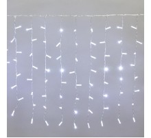 Гирлянда "Светодиодный Дождь"  2x0,8м, прозрачный провод, 230 В, диоды Белые, 160 LED  235-105  NEON-NIGHT