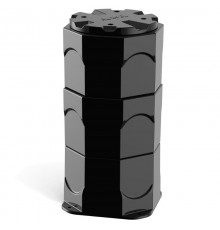 Пластиковый колодец КС Микро H790 (H=790 мм, d=378 мм, Dкр=355 мм)  PR08.10942  Промрукав