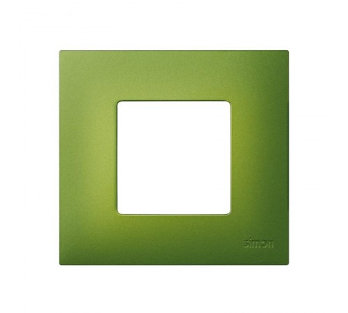 Simon 27 Накладка декоративная на рамку базовую, 1 пост, S27 Play, Arctic, зелёный  2700617-084  Simon
