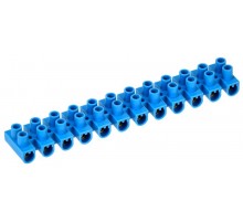 Зажим винтовой ЗВИ-10 н/г 2.5-6мм2 12пар  синие  UZV6-010-06  IEK