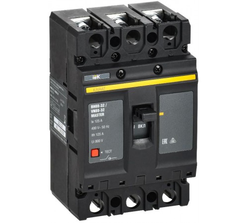 KARAT MASTER Выключатель-разъединитель ВН88-32 3P 125А   KAM-VN10-3-0125  IEK