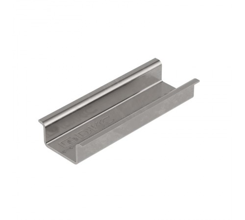 DIN-рейка из нержавеющей стали, с насечкой OMEGA 3A, 35х15мм.  02145RSS  DKC