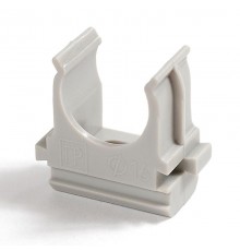 Крепеж-клипса для труб АБС-пластик д16 (10шт/1000шт уп/кор)  PR.02616м  Промрукав