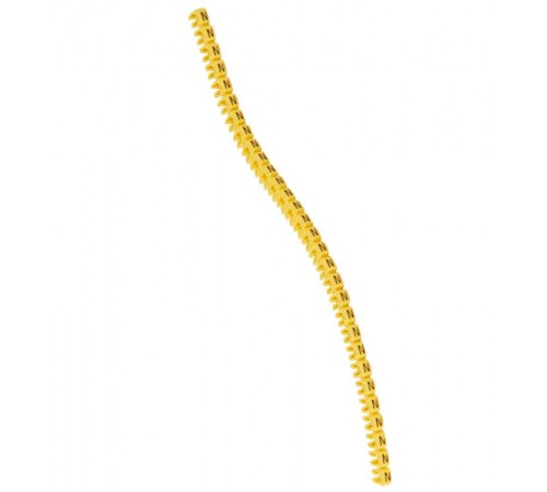 Маркер CAB 3 - для кабеля 0,15-0,5 мм - заглавная буква N  038123  Legrand