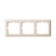 W59 Слоновая кость Рамка 3-ая  KD-3-28  SE