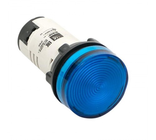 Матрица светодиодная AD16-22HS синяя 230В AC IP65 PROxima  ledm-ad16-b-65  EKF