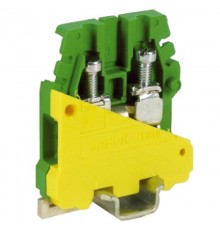 TR.4, зажим для заземления желт.зелен 4 кв.мм  ZTR200  DKC