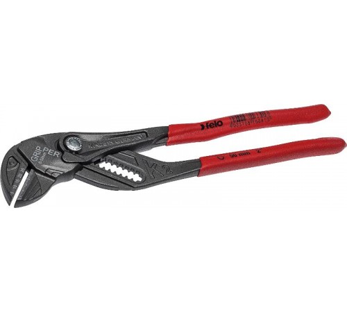 Ключ клещевой переставной 250мм с прямыми губками 89702540  89702540  Felo