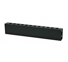 Организатор кабельный CM-2U-ML-COV металлический с крышкой, 19", 2U  16490  Hyperline