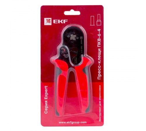 Пресс-клещи ПКВ-6-4 EKF Expert   pkv-6-4-exp   EKF