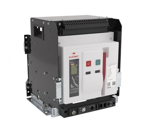 Воздушный авт. выкл. YON AGS10S 3Р 1000 А 80 кА, размер N, расцепитель 3H, выкатной, упр. 220 В AC, гор. подкл.  AGS10S-N3DH-6-222K  DKC