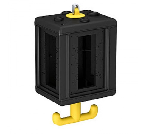 Корпус блока питания VH-8 (пустой) 140x140x252 мм (черный) (VHF-8 LG)  6109822  OBO Bettermann