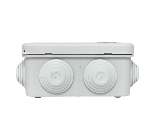 Коробка КУП-030-031 с крышкой наружная (85х85х40) для прямого монтажа 8 мембр. вводов серая IP55  plc-kmr-030-031-g  EKF