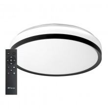 Светильник светодиодный управляемый с пультом 80W, Max. 5600Lm, 3000К-6500K, AL6240 "Simple matte"  48073  FERON